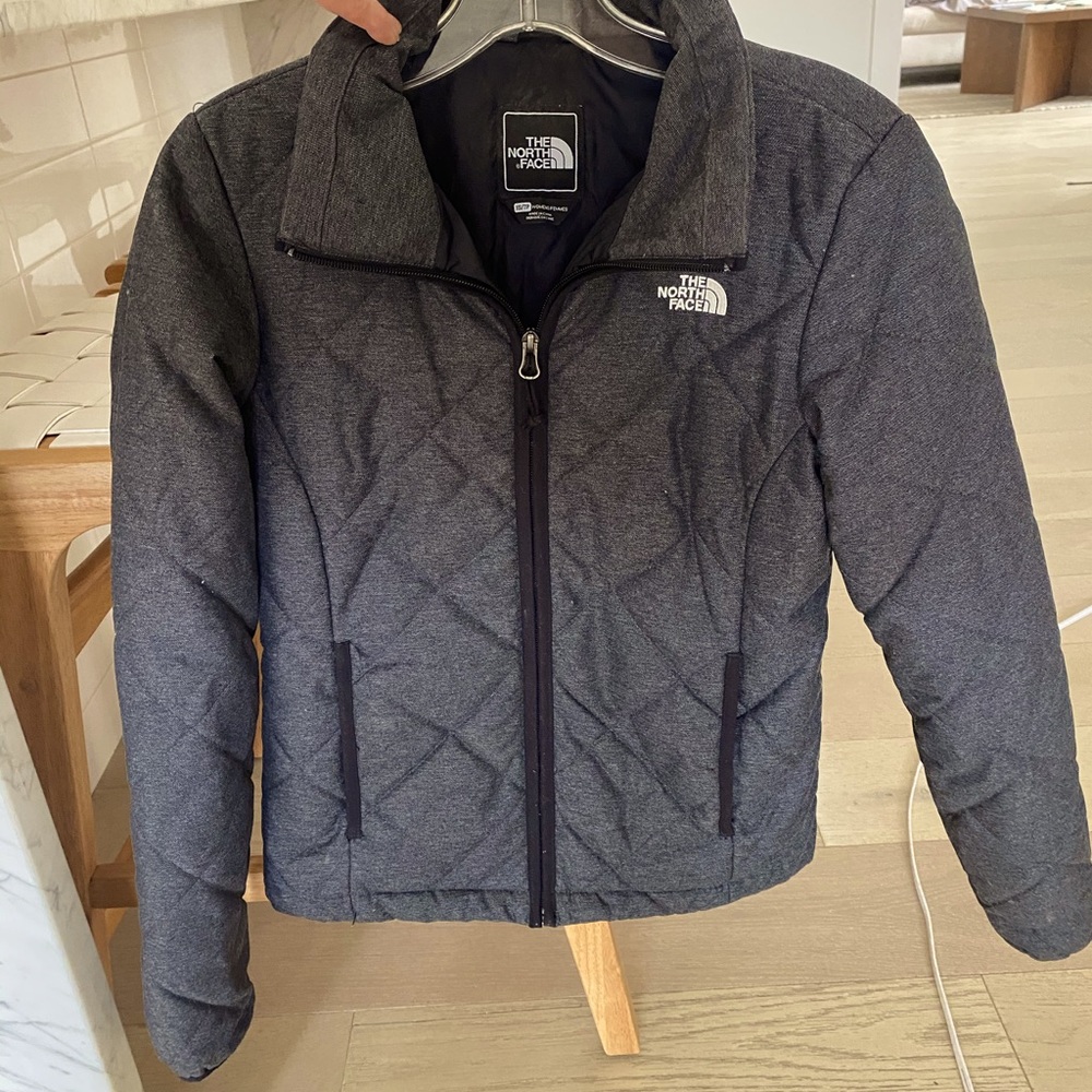 North face quilted jacket